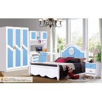 富利雅青少年小美韓式套房8703#(啞光白+天藍色)