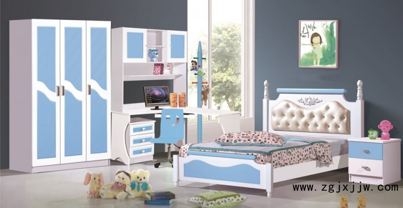 青少年小美韓式套房A1066#啞光(天藍)2