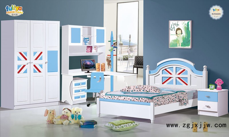 富利雅青少年小美韓式套房A1088#啞光(天藍)