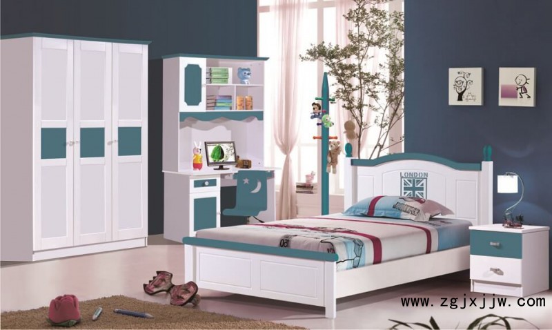 富利雅青少年小美韓式套房A1091#(啞光白+珍珠藍)