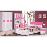 富利雅青少年彩色實木套房202#(粉紅、淺綠、灰色、天藍)