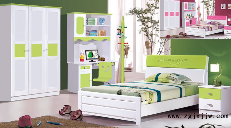 富利雅青少年彩色實木套房202#(淺綠)