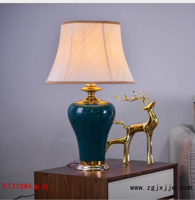 尚悅軟裝臺(tái)燈飾品1