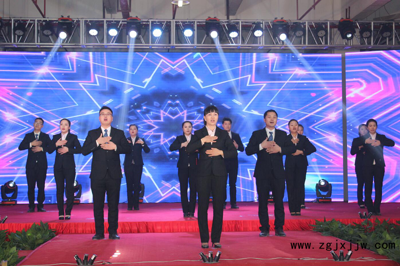 康之龍家具十周年盛典暨2018年終答謝晚會表演環節1