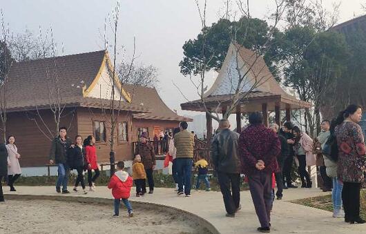 大年初一 南康家居特色小鎮人山人海3