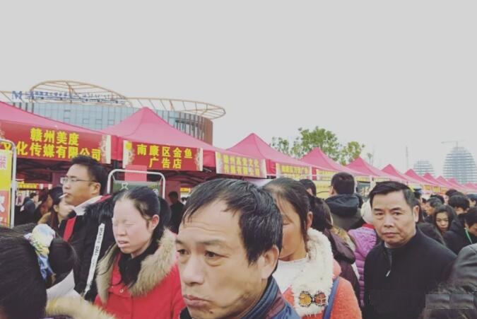 南康2019年春季就業(yè)招聘大會(huì)在家居小鎮(zhèn)開(kāi)幕現(xiàn)場(chǎng)