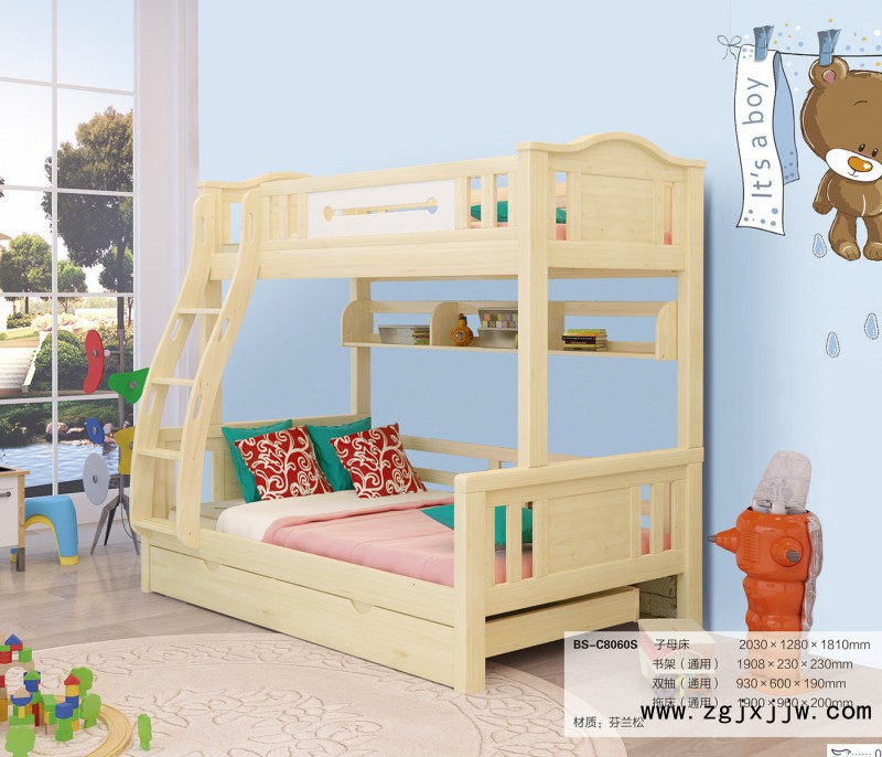 花王兒女環保水性漆子母床BS-C8060S圖2