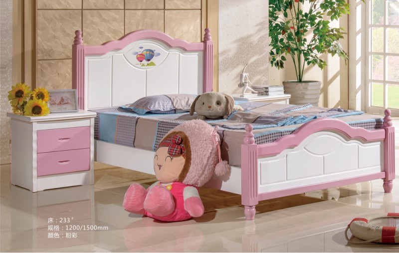 同悅青少年實木套房家具233#粉彩