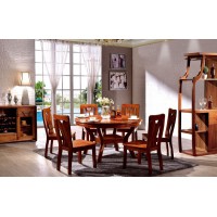 友億佳金絲檀木餐桌6208#-8100椅子01#-1740