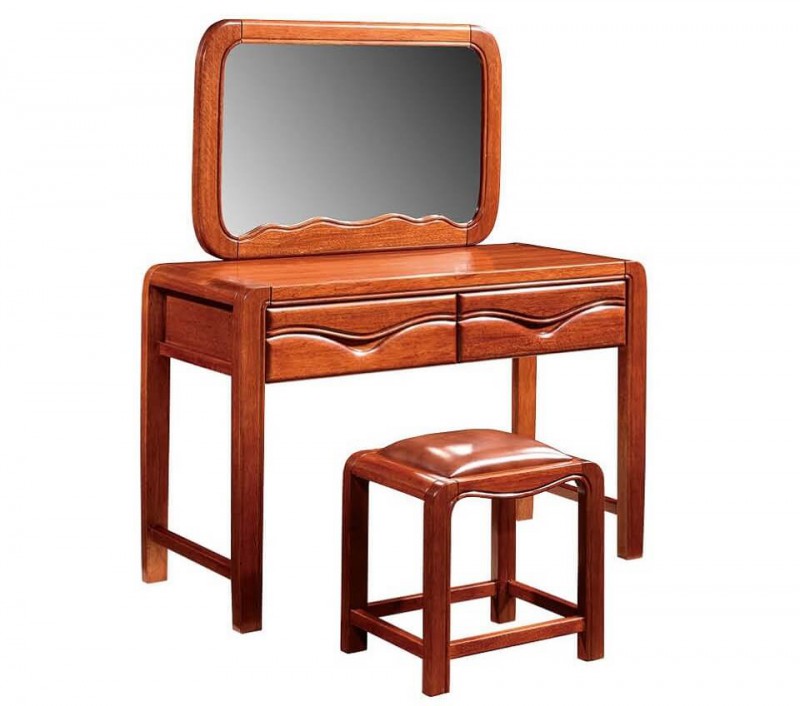 友億佳金絲檀木方鏡子妝臺(tái)Z201#-8550