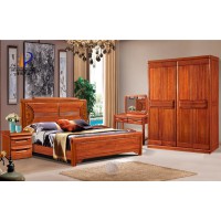 友億佳金絲檀木床C666#-16240