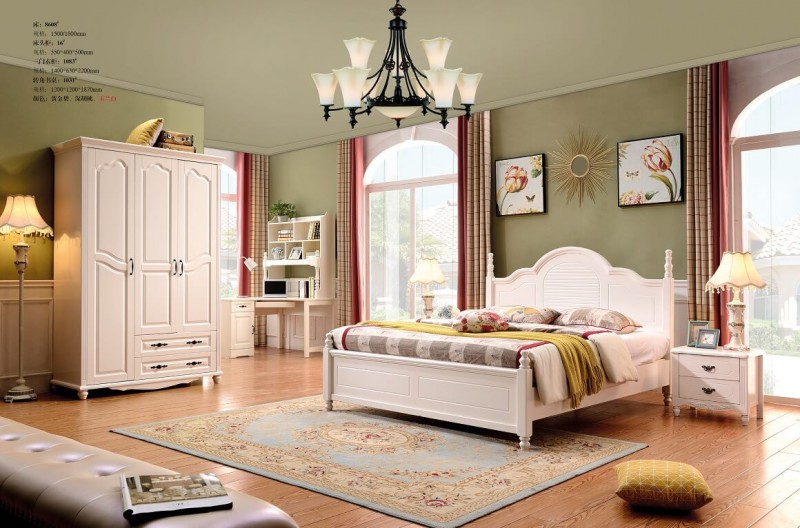 歐麗優美式臥室系列12