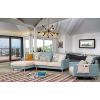 德同沙發D618# 三位+貴妃+雙扶單位