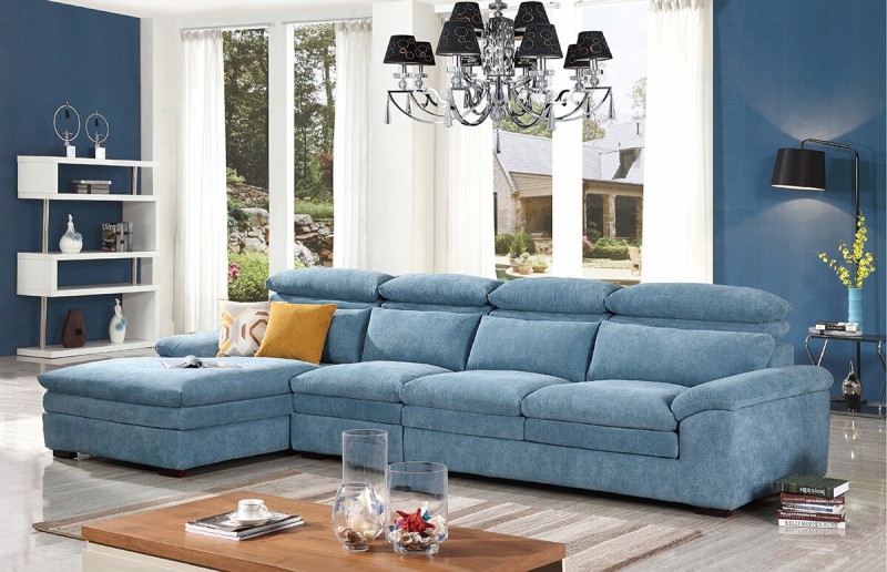 德同沙發(fā)D613# 三位+貴妃+單位