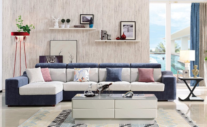 德同沙發D612# 三位+貴妃+單位