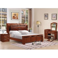 華軒家私金絲檀系列床1912#