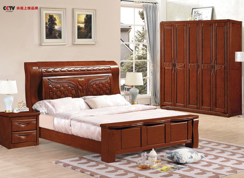 華軒家私金絲檀系列床1911#