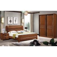 華軒家私胡桃木系列大床89#