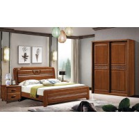 華軒家私胡桃木系列大床82#