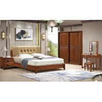 華軒家私胡桃木系列大床68#