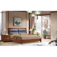 華軒家私胡桃木系列大床63#