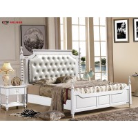 華軒家私美式壓紋系列床1630#