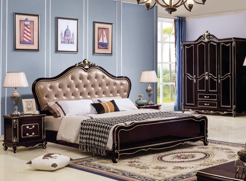 華軒家私輕奢小美系列床1810#