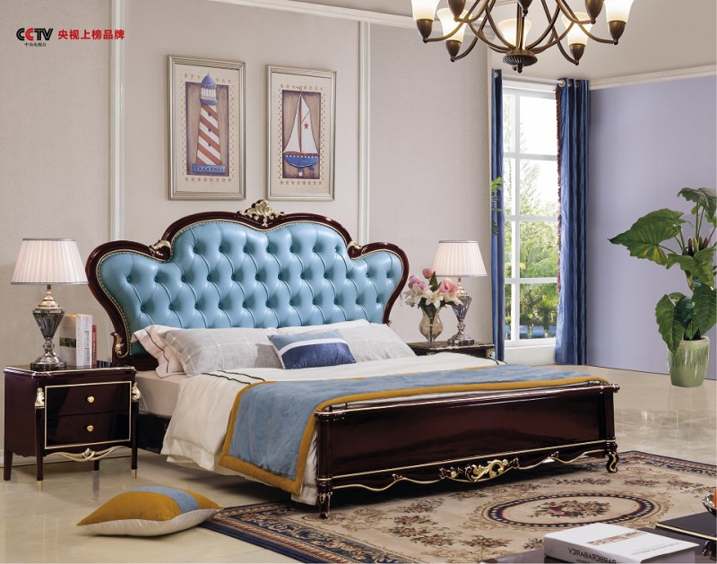 華軒家私輕奢小美系列床1809#