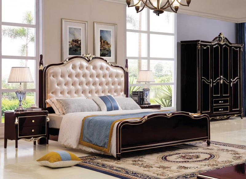 華軒家私輕奢小美系列床1805#