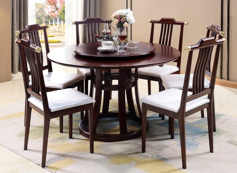 圓桌 D61#紫檀色