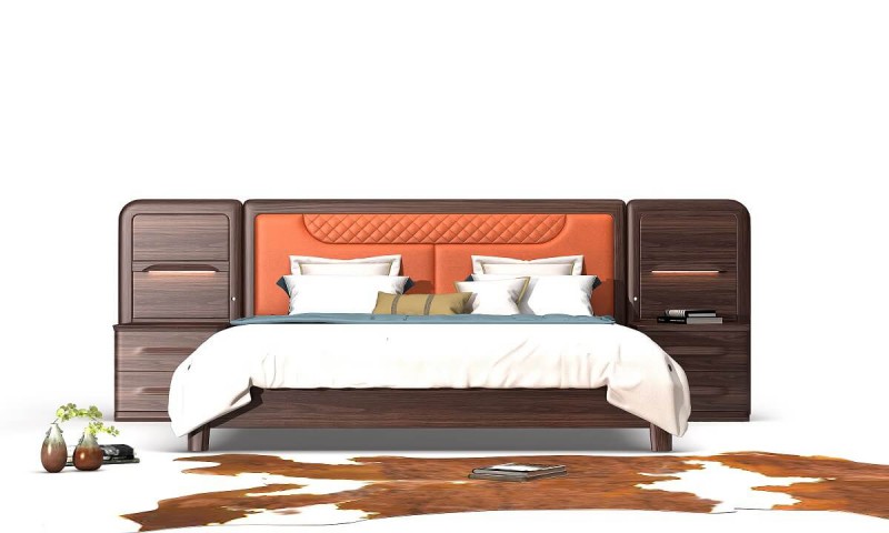 意式風范系列家具：大床HA-103