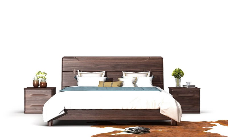 意式風(fēng)范系列家具：大床HA-104