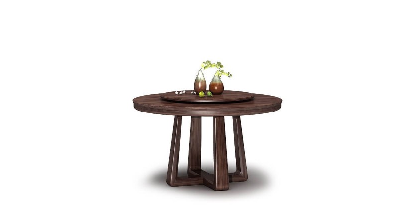 意式風范系列家具：圓餐臺HT-02