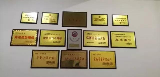 江西蒙特歐家具有限公司榮譽墻