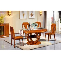 芙萊木屋金絲檀木FL-999#圓餐桌