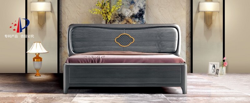 芙萊木屋金絲檀木FL-606#大床2