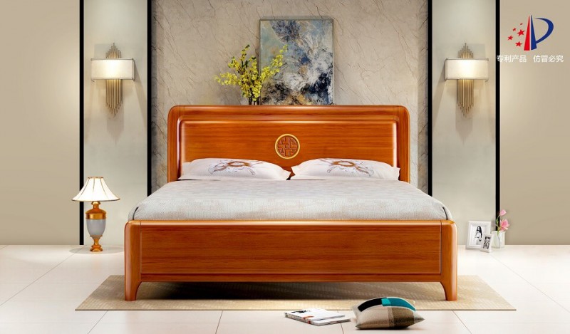 芙萊木屋金絲檀木FL-605#大床