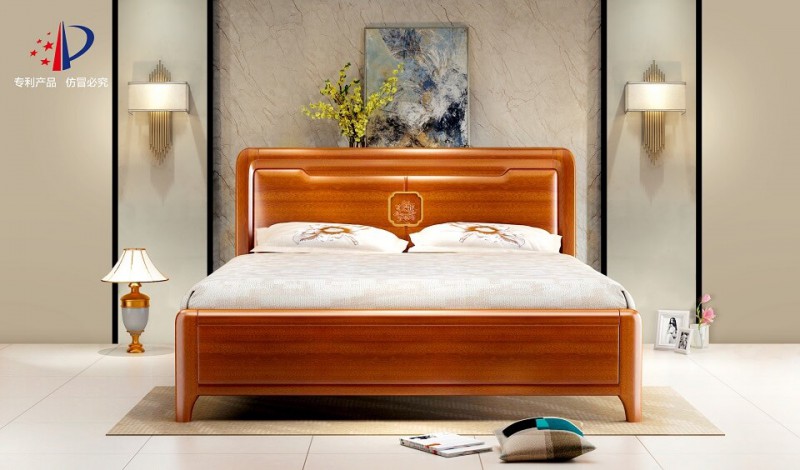 芙萊木屋金絲檀木FL-603#大床
