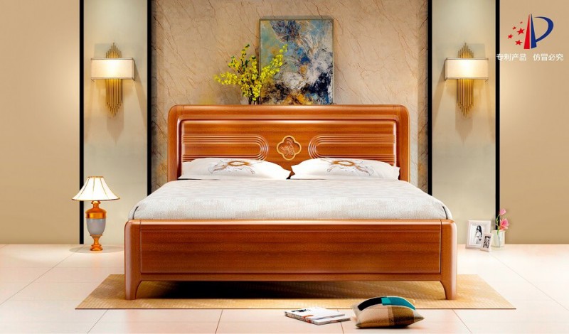 芙萊木屋金絲檀木FL-602#大床