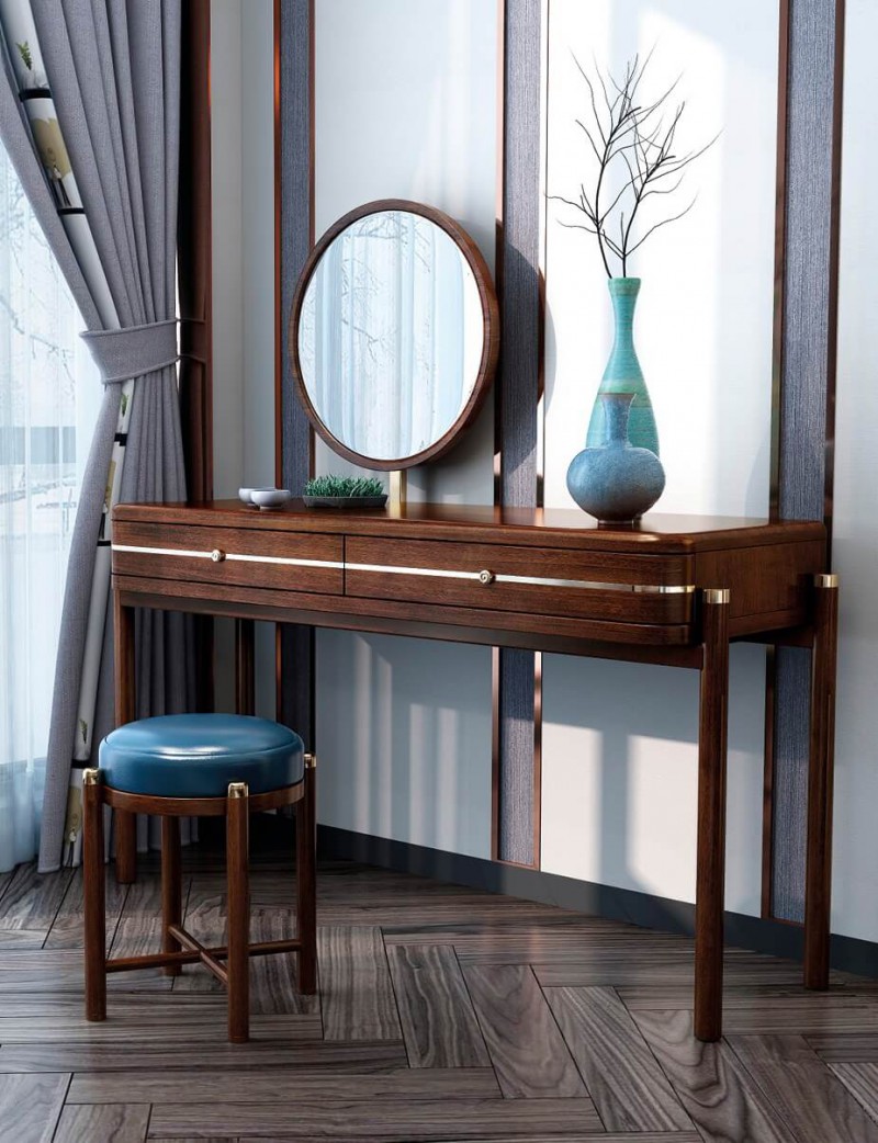 今晨至家輕奢新中式妝臺(tái)321#