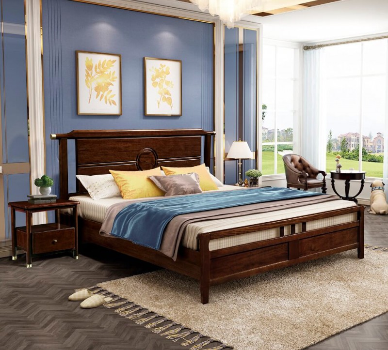 今晨至家輕奢新中式大床812#