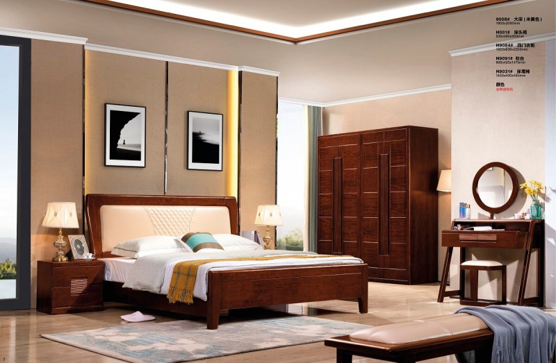 歐麗優(yōu)現(xiàn)代德式大床9008#（米黃色）