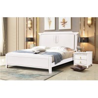 友億佳橡木大床5811#（白色）