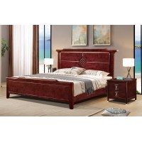 友億佳橡木大床5810#（黑檀色）