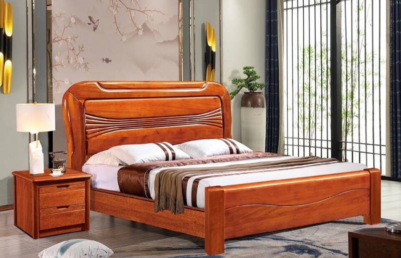 友億佳金絲檀木大床1922#