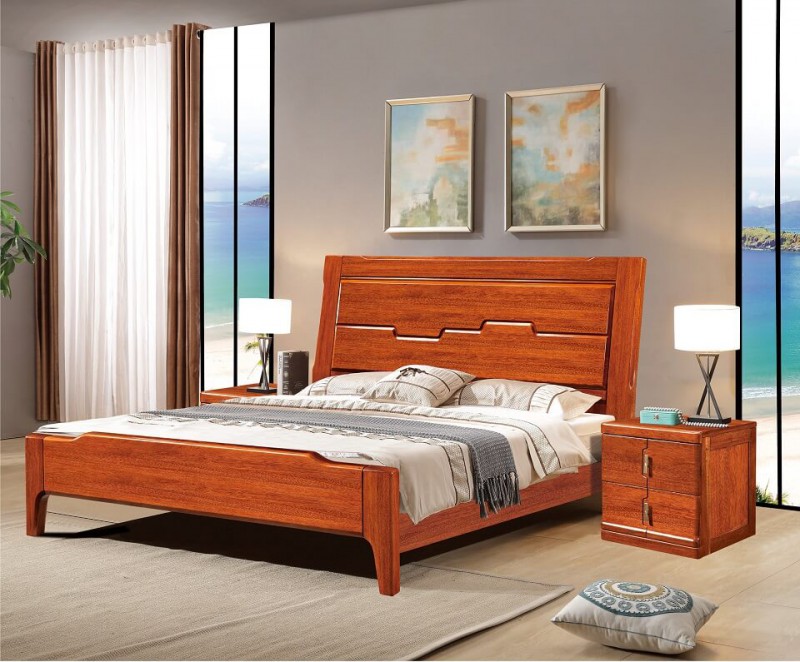 友億佳金絲檀木大床1906#