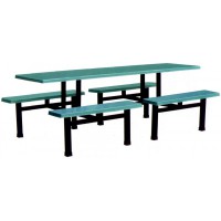 八位分體玻璃鋼餐桌ZY57