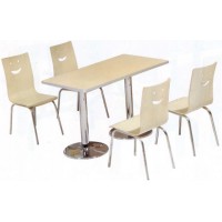 四位不銹鋼分體餐桌ZY48