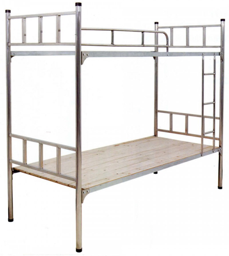 不銹鋼圓管雙層床ZY18