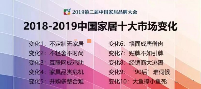 去年至今，中國家居市場的十大變化！